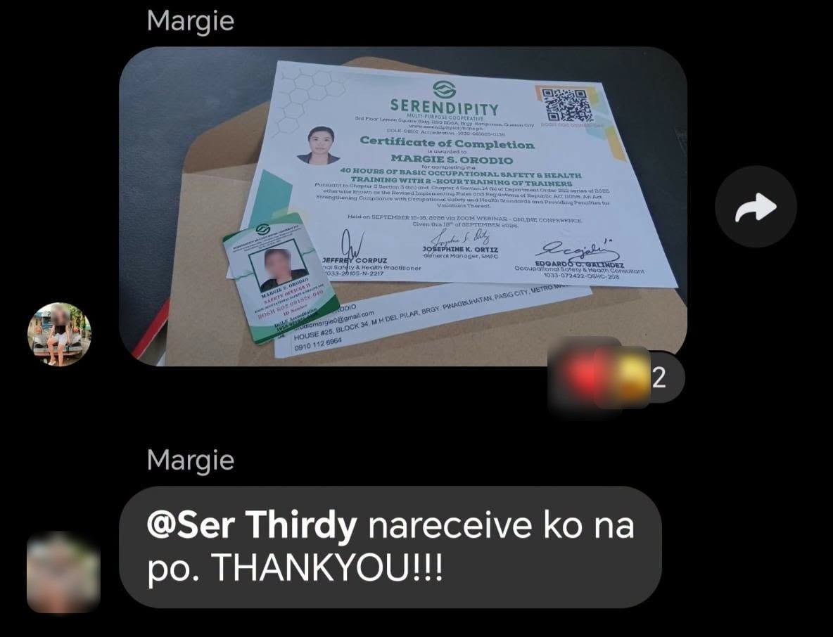 Proof of legitimacy